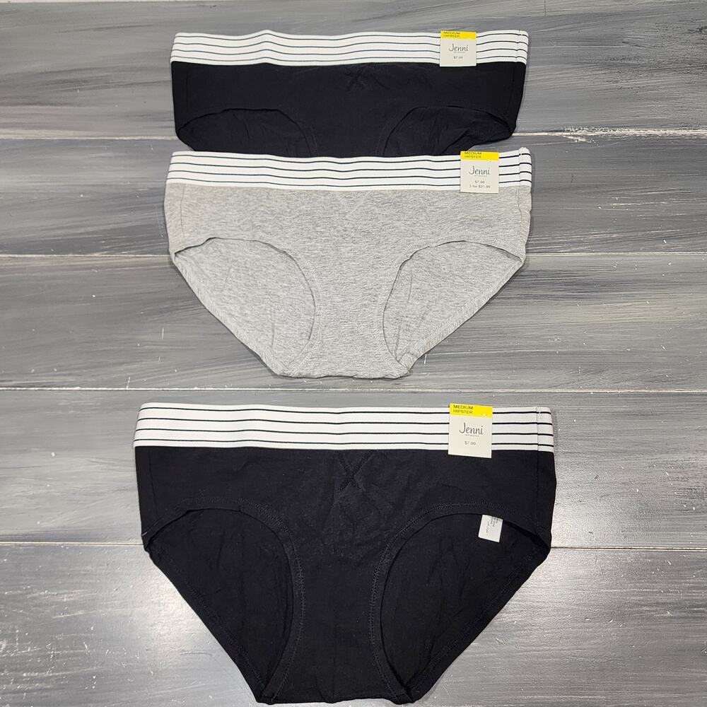 Jenni Hipster Underwear 3 Pair Size Medium‎